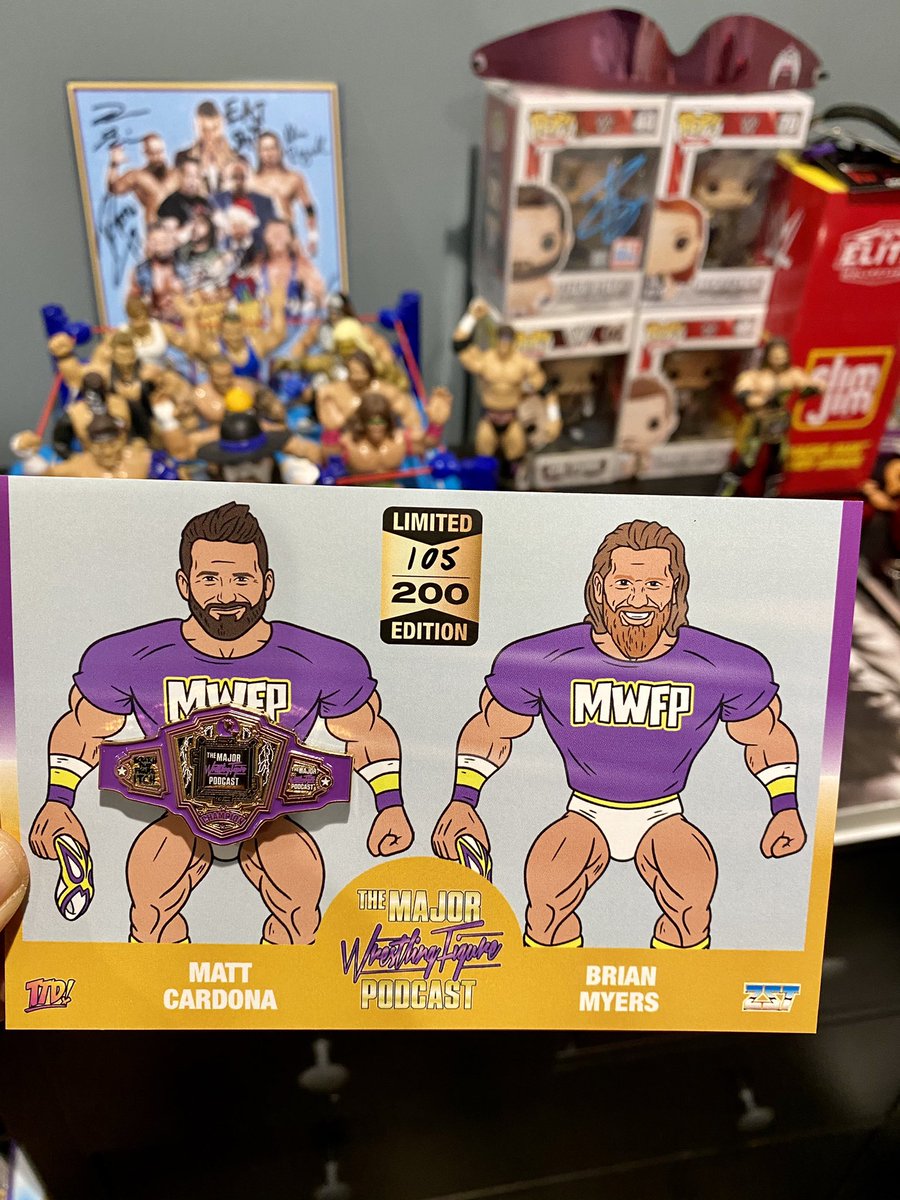 Master_Wain's tweet photo. This @MajorWFPod pin is INSANE! Might be my favorite one yet! Bravo @TTDWrestling @TheZombieSailor @Myers_Wrestling @TheMattCardona #pinpinainteasy https://t.co/uhxirGGqmq