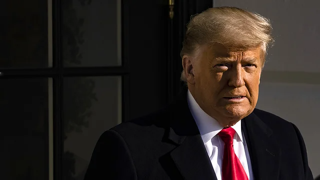 thehill's tweet photo. Trump asks Congress for $27.4 billion in spending cuts just days before leaving office https://t.co/NQet34PCV4 https://t.co/OQBFUuE9gM