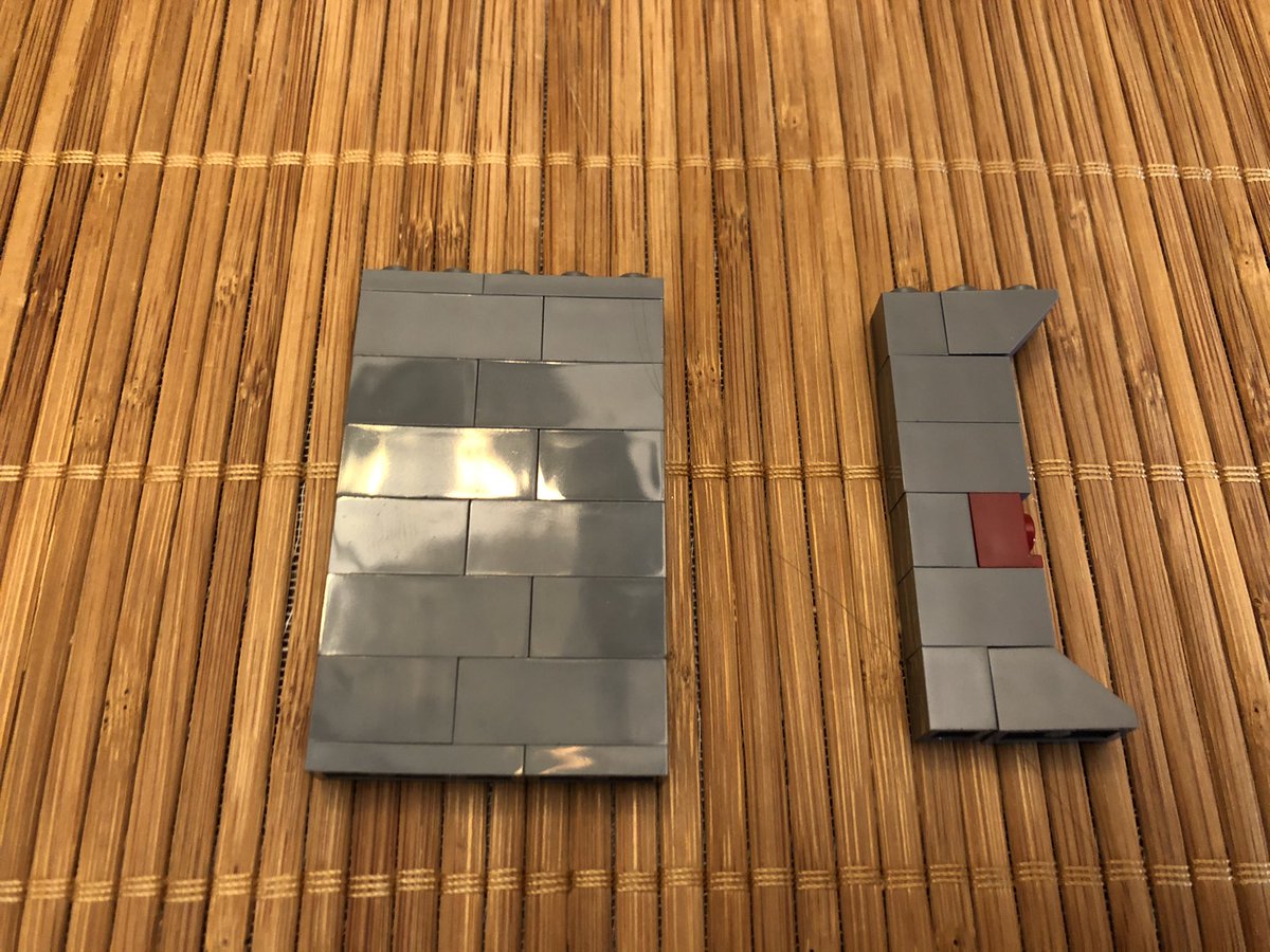 Here’s where it starts to get difficult to take photos, just due to the sheer size. One quadrant is left open and we start stacking layers. First are some power modules and a layer on top. Then we build some walls...  #LEGO  