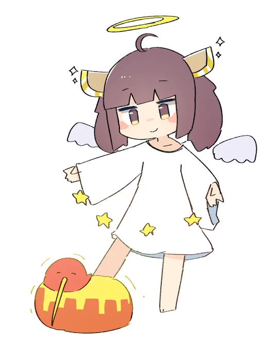 金のエンゼルにキョロちゃんにしてもらったきうぃたん? 