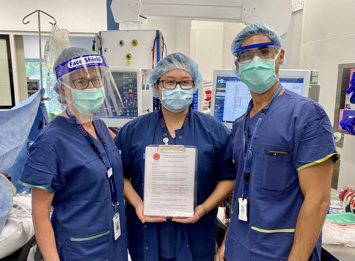 The SNaPP Study (@snappstudy) on Twitter photo First patient randomized in our <a href="/SnappStudy/">The SNaPP Study</a> pilot trial 🥳<a href="/CritCareUniMelb/">Critical Care at UniMelb</a> <a href="/ctn_anzca/">ANZCA Clinical Trials Network</a> <a href="/anzca/">ANZCA</a> <a href="/TheRMH/">The Royal Melbourne Hospital</a> First patient randomized in our <a href="/SnappStudy/">The SNaPP Study</a> pilot trial 🥳<a href="/CritCareUniMelb/">Critical Care at UniMelb</a> <a href="/ctn_anzca/">ANZCA Clinical Trials Network</a> <a href="/anzca/">ANZCA</a> <a href="/TheRMH/">The Royal Melbourne Hospital</a>