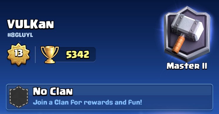 VulkanIRL's tweet image. I hate to be “that guy”, but I think I might quit clash royale for real... I don’t feel like playing ladder for hours just to get to a reasonable spot to record a competitive video. I really wanted to finish this month out strong, but it’s looking like I don’t have the motivation