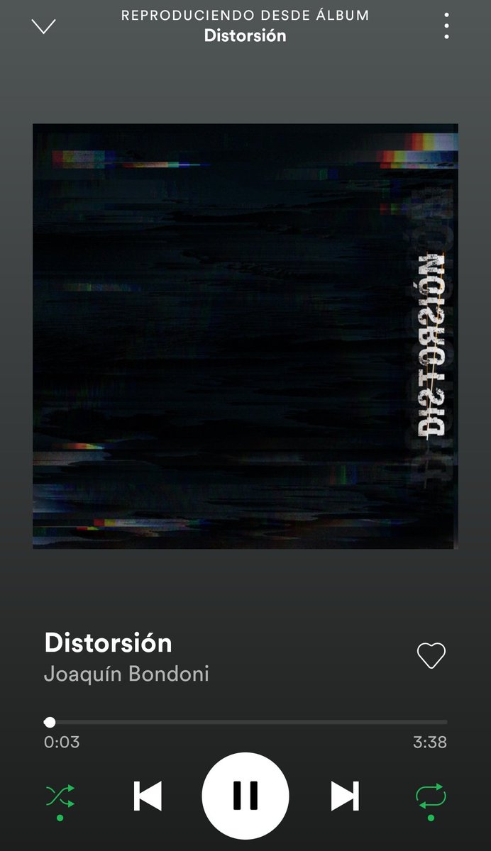 JBondoniCl's tweet photo. Una maravilla 👏❤️

SINGLE DISTORSION https://t.co/s32M077duw