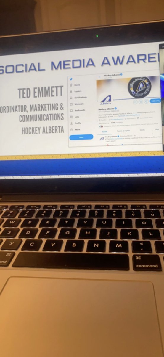 RAC_U15_AAA's tweet photo. Big thanks to @dmoo9 and @TeddyE03 from @HockeyAlberta for taking time out of their evening to chat with our boys! Lots of great info/life lessons for them while learning about the Team Alberta program and the importance of social media safety/awareness #EveryDayers #PostSmart https://t.co/dPA6s6Pb2N