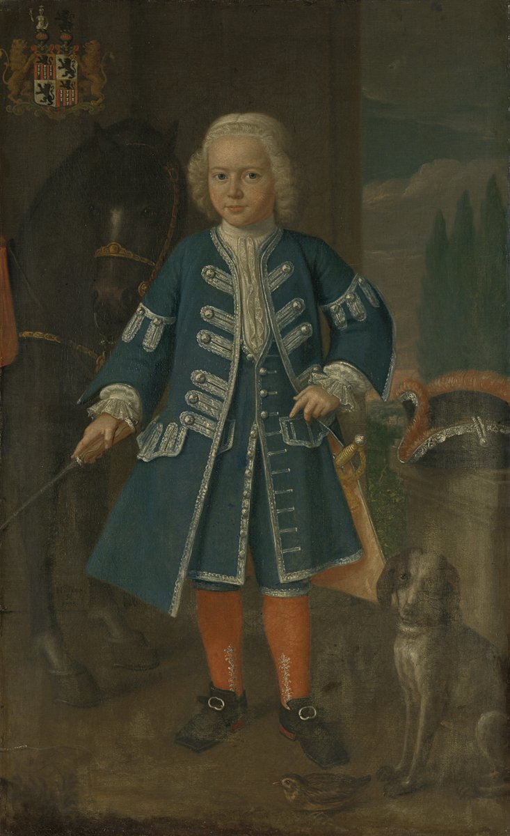 rijksmuseum_art's tweet image. Portrait of Diederik van Hemert, Lord of Babyloniënbroek at six years of age, 1735 hdl.handle.net/10934/RM0001.C… #europeana #rijksmuseum