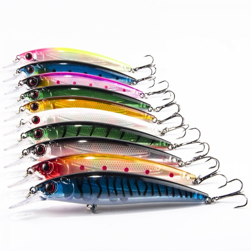 LuresStore's tweet photo. Classic Style Minnow Fishing Lure 11cm 8pcs Set #game #saltwater #fishingtackle #tackle https://t.co/IrN2ejFUpc https://t.co/0wrnsiVBv8