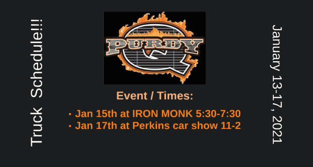 PurdyQBBQ's tweet photo. We will be open tomorrow at IRON MONK https://t.co/pTounvqmbS