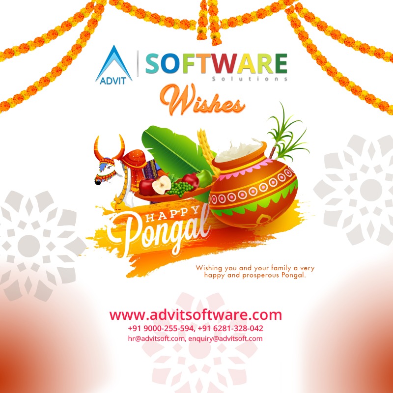 advit_software's tweet photo. Wishing that this festival brings good luck and prosperity and hope it is joyous and fills your days ahead with #happiness. Have a wonderful #Pongal.

https://t.co/ysTekwAMrb
#AdvitSoftware
#GreetingsofPongal
#pongal https://t.co/GQSUA6GizK