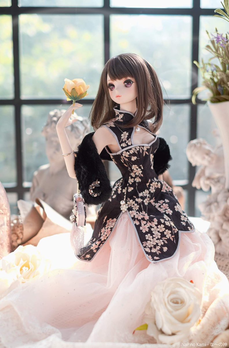 Desers_BJD's tweet photo. Thanks for Na's repo, very beautiful doll https://t.co/zW7yCZBBYX