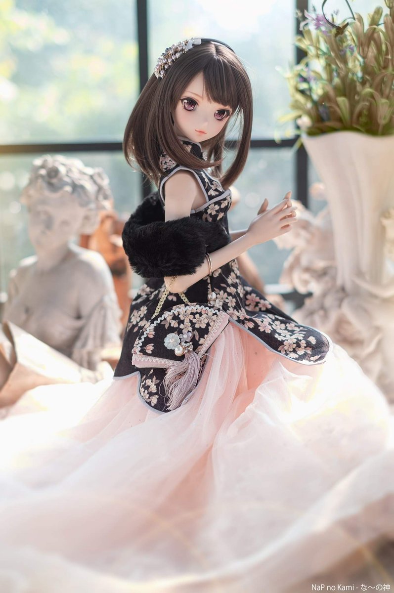 Desers_BJD's tweet photo. Thanks for Na's repo, very beautiful doll https://t.co/zW7yCZBBYX