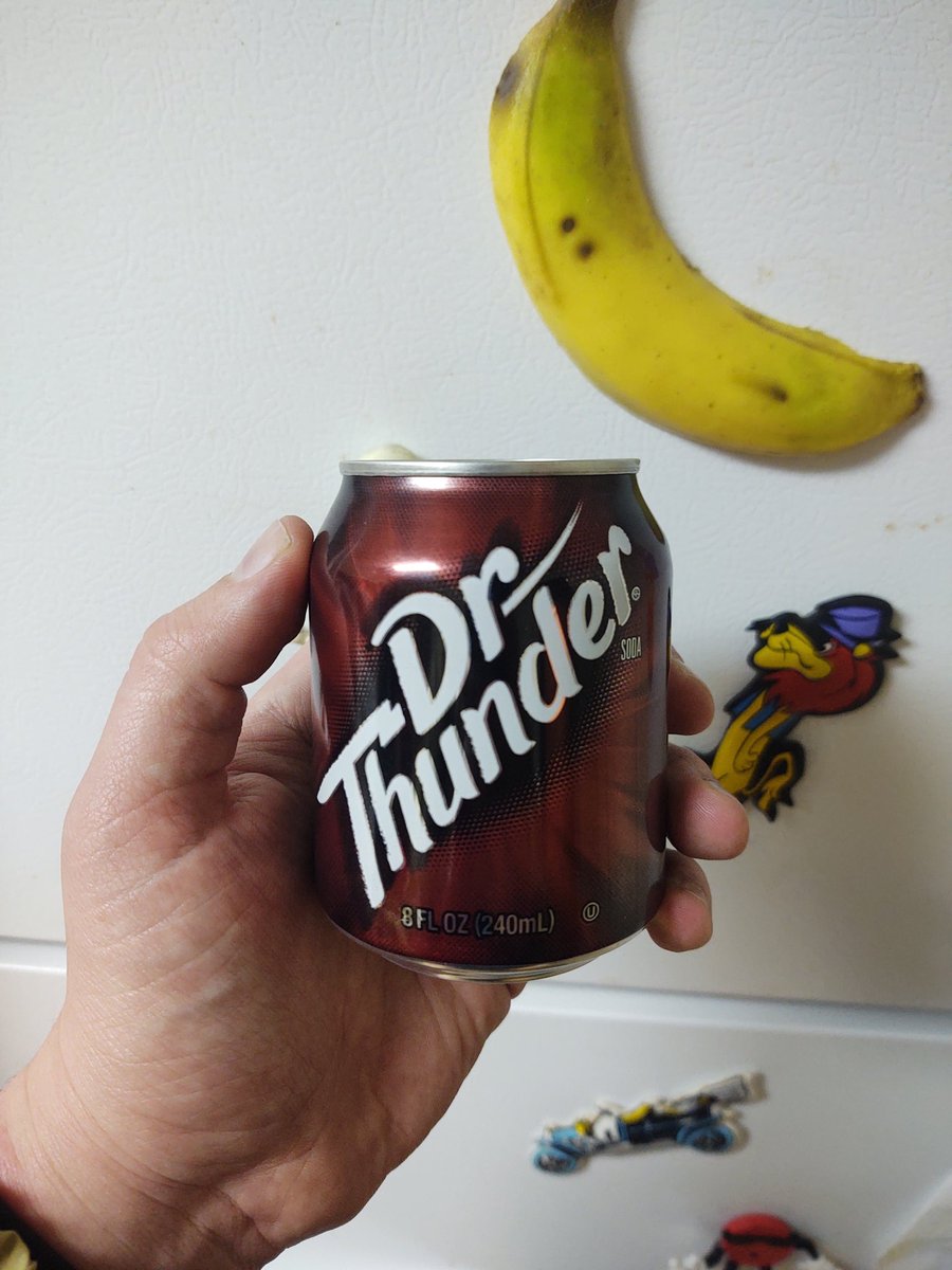 Dr Thundervery, very similar to Dr Pepper, but more of a syrupy aftertaste. pretty good alternative