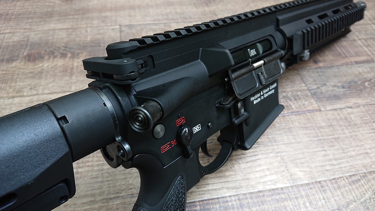 東京マルイMWSベースのガスブロコンプリート完成しました！ HK416A5 BK