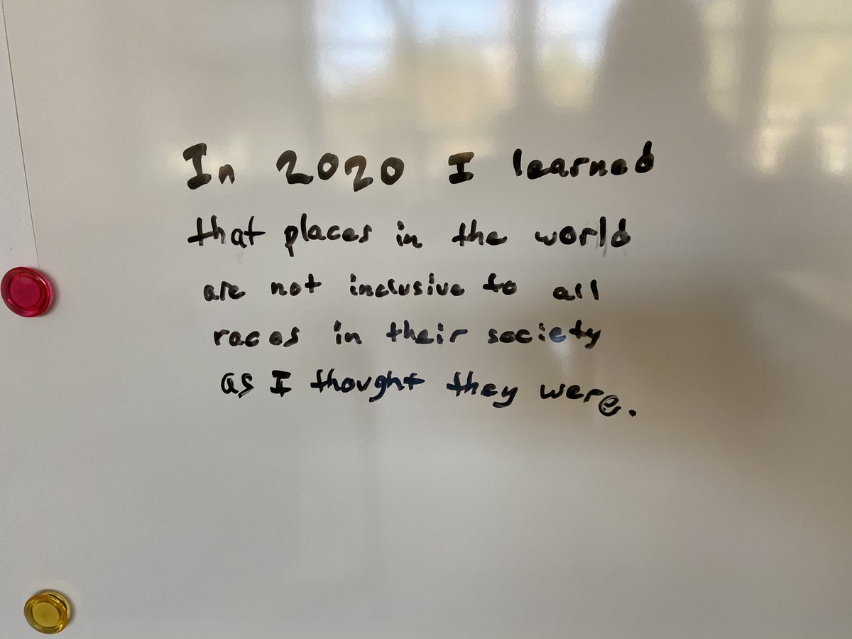 argyleschool's tweet photo. What I learned in 2020 - Powerful and insightful reflections from gr.10 students in Mr. Milord's Socials Studies class. @NVSD44 https://t.co/Og6kGy9l9B