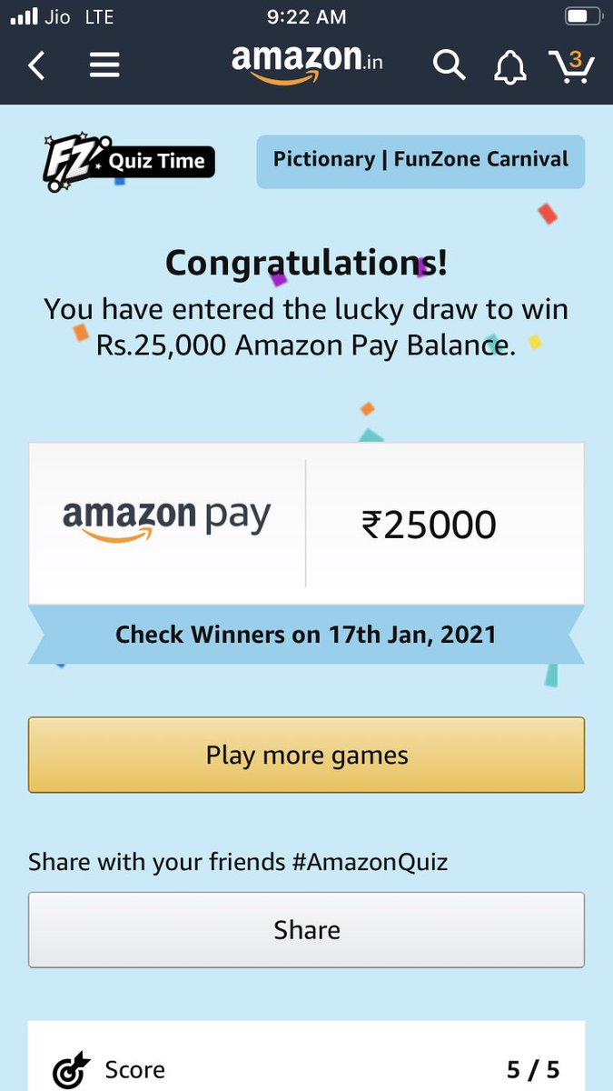 vanshika3795946's tweet photo. @amazonIN #AmazonQuiz #AmazonFunzoneCarnival https://t.co/EmnslOjQHw
