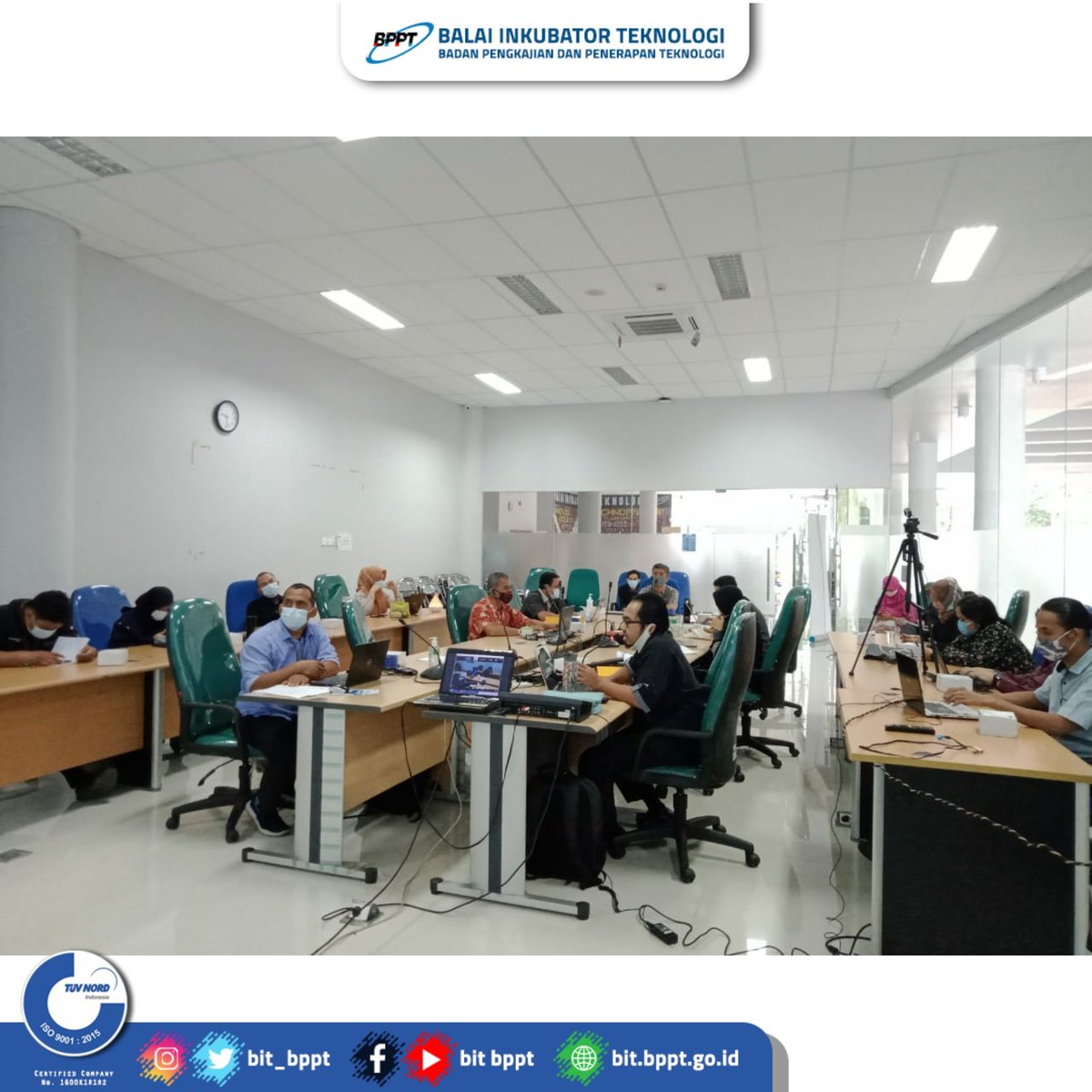 bit_bppt's tweet image. Doakan BIT terus ya, Technopreneur! Supaya BIT terus memberikan pelayanan prima kepada  Technopreneur!

#bit_bppt #balaiinkubatorteknologi
#bppt_ri #BPPT #startup #inkubator
#inkubatorbisnis #inkubasi #umkm #iso90012015 #audit #surveillance #BongkarBIT