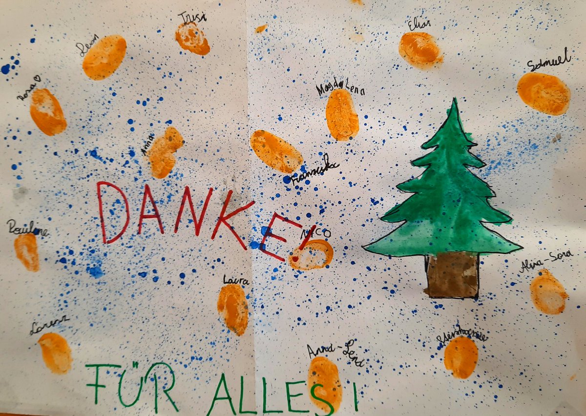 In der Schulgemeinde Drosendorf &amp; Weitersfeld (nmsweitersfeld.ac.at s311012.jimdo.com) ist man gleichermaßen digital wie kreativ unterwegs 🙃
Wir bedanken uns bei Frau Direktor Chudoba für die Zusendung des Plakats, welches als Dankeschön für uns gebastelt wurde 😍