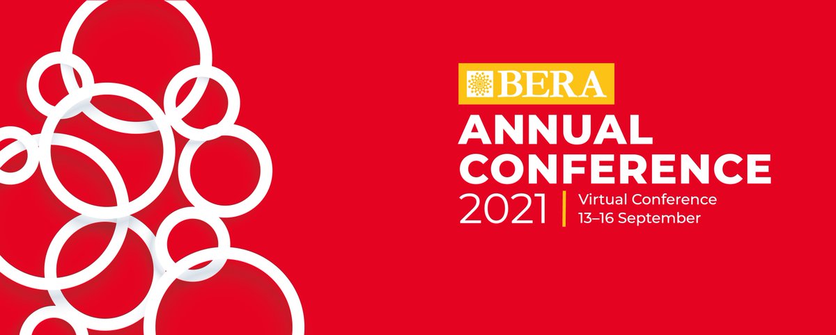 Abstract submission for #BERA2021 is now open! Deadline to submit is 28 Feb bera.ac.uk/conference/ber… @BeraEdtech @ececsig @BERA_TED @BERA_CAP @BeraOf @CreativeEdBERA @research_sig @InclusiveEdBERA @bera_irf @EdandHealth @bera_ree @BERAHighEd @echer_net @BERA_ECRNetwork @pesp_sig
