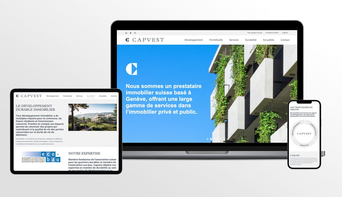 Le Groupe Capvest est heureux de vous annoncer le lancement de son nouveau site internet.

Retrouvez-nous sur capvest.ch !

-

The Capvest Group is pleased to announce the launch of its new website.

Find us on capvest.ch!