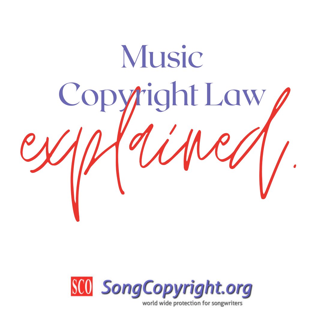 SongCopyright's tweet image. The international laws relating to song copyright state that your songs are your creative work and your property.

Read more: songcopyright.org/copyright-law.…