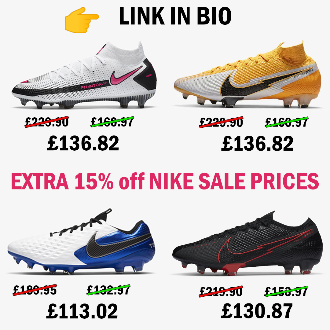 Football Boots on Twitter: "⚠️Last chance in Nike new year sale... Get them now: https://t.co/159Fo5jZoE Which boot you want?... ENDS Today! https://t.co/r4MxVS6jUr" / Twitter