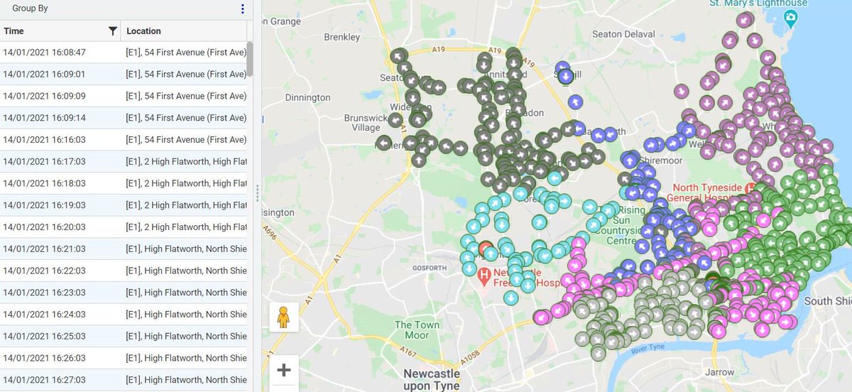 Gritting Thursday 14 Jan