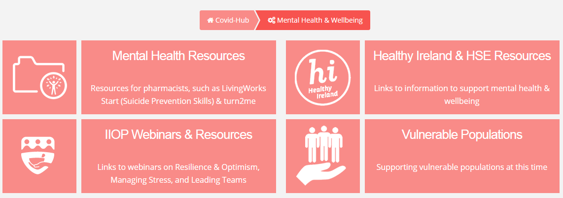 IIOPharmacy's tweet photo. At such a challenging time, now more than ever it is important that we look after our mental health and wellbeing. 

Have you checked out the Mental Health &amp; Wellbeing segment of our COVID Hub yet? 

There are many resources available which might help: https://t.co/EGPURU4Oek https://t.co/NzTShE06k8