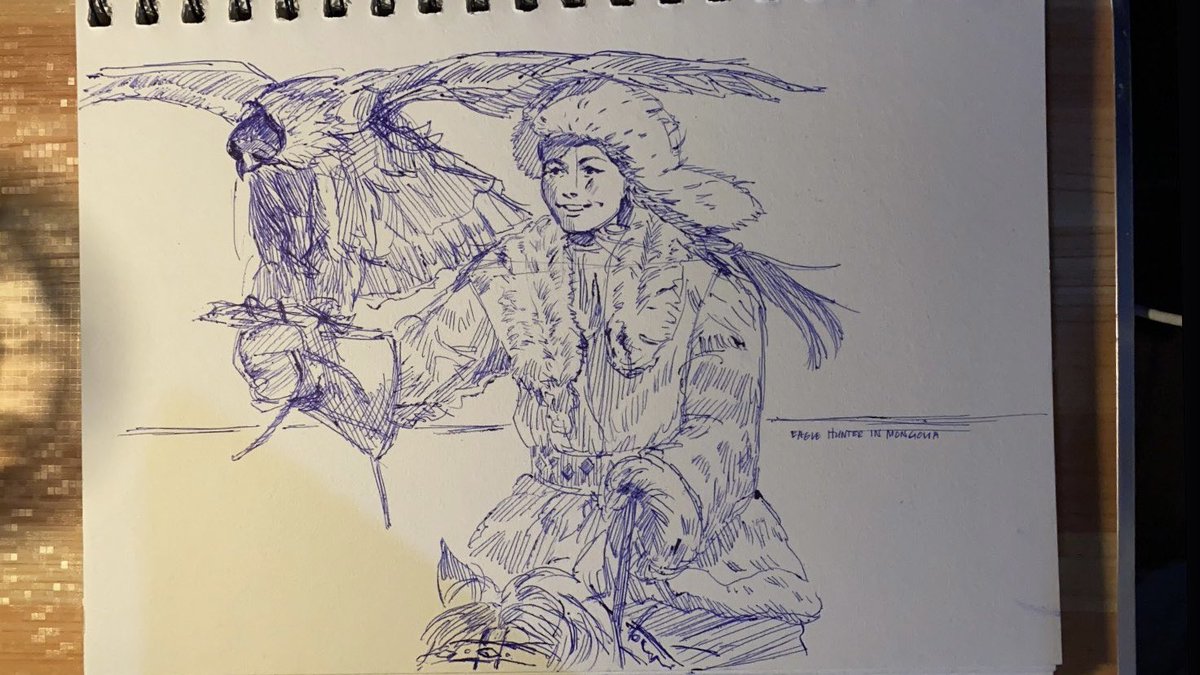 mongolian eagle hunter 