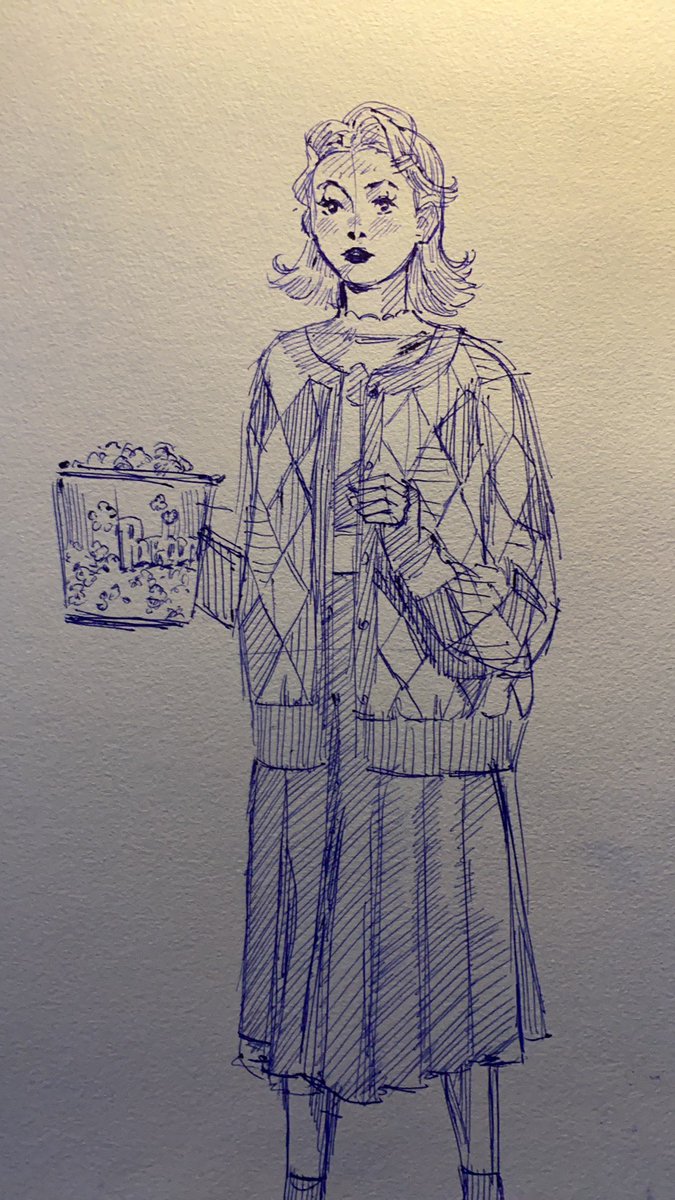 thread of dailies (sketches made with regular ballpen ?) 
