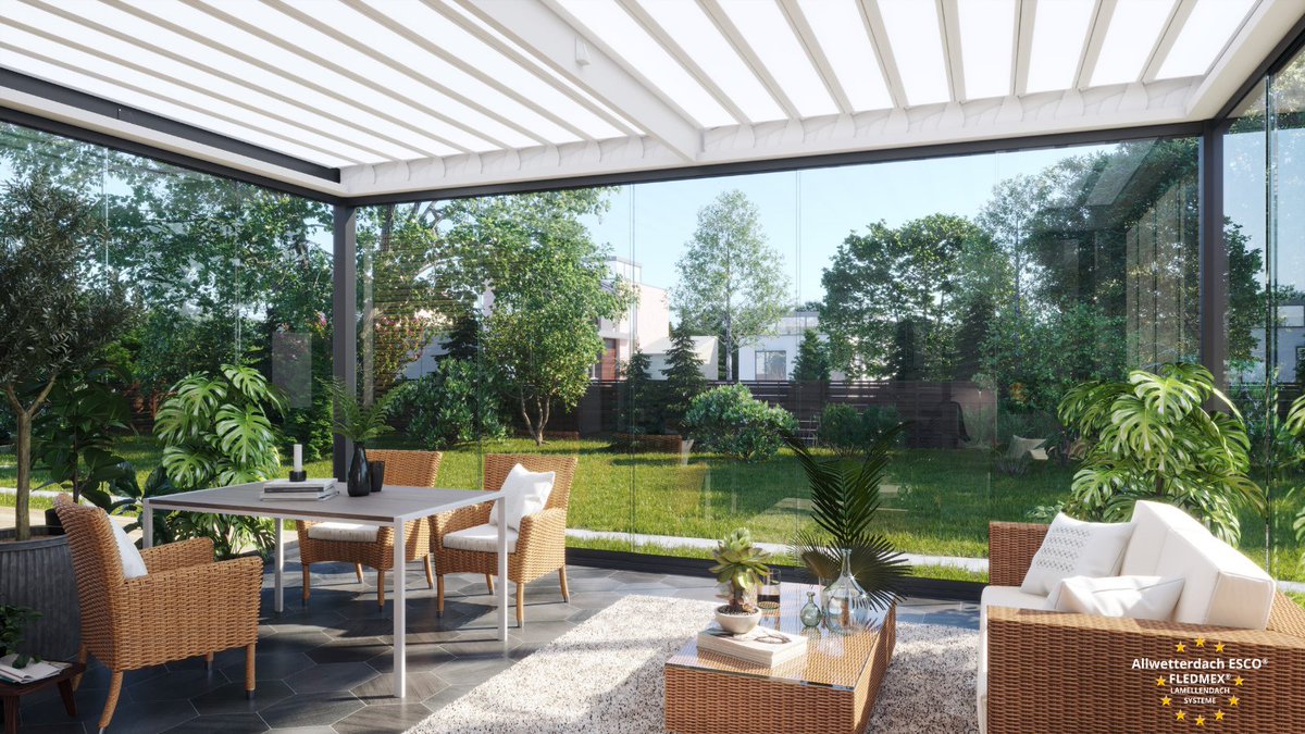 lamellendach's tweet photo. Schaffen Sie magische Momente auf Ihrer Terrasse mit unseren maßgeschneiderten FLEDMEX® Lamellendächern in Kombination mit unseren Seitenverglasungen. Nutzen Sie Ihren Sommergarten 365 Tage im Jahr.
Die Vorzüge unserer Sommergärten:
https://t.co/4bOddpCfPi https://t.co/o54UgbPrKO