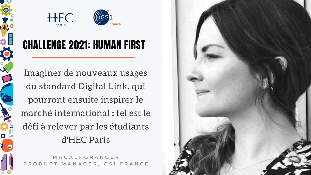 HECParis's tweet photo. "Challenge 2021: Human First" de @GS1France - quelle est l'attente du jury ? Avec Magali Granger, Product Manager à GS1 France ⬇️ cc @HECParisMasters #HECGS1FranceChair #HECcorporatePartner https://t.co/i79b99IkBl