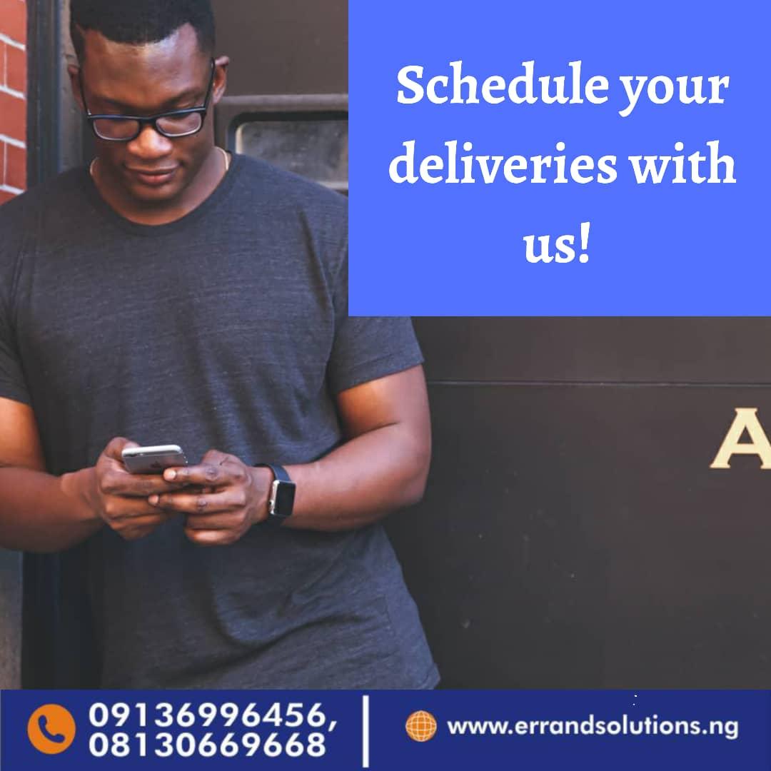 solutionserrand's tweet image. Have you got errands, deliveries? Schedule  your deliveries with Errandsolutions.ng today for premium delivery service today.