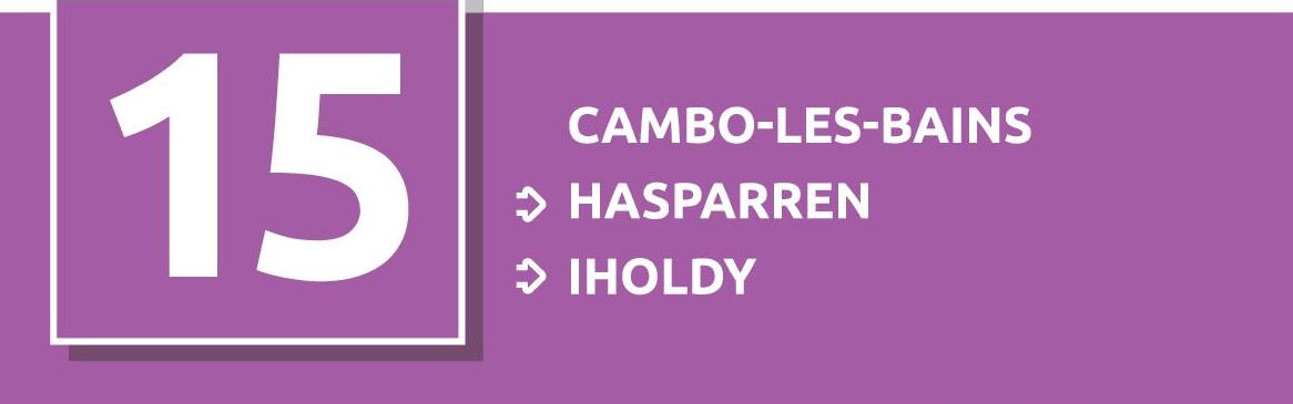 Nous informons notre clientèle de la ligne 15 #txiktxak que les horaires restent inchangés à partir du 16 janvier, date de début du nouveau couvre-feu.