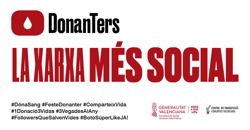 GVAdonasang's tweet photo. Dona sang a #Alacant
📆 Divendres #15Gener
📌Centre de Salut Los Ángeles 🕘17:00-20:30
📌🚐 Bus Av. Oscar Esplà 🕘17:00-21:00
La teua col.laboració #SalvaVides
#Donasang #FesteDonanter❤️ https://t.co/hZm3B8Cm9C