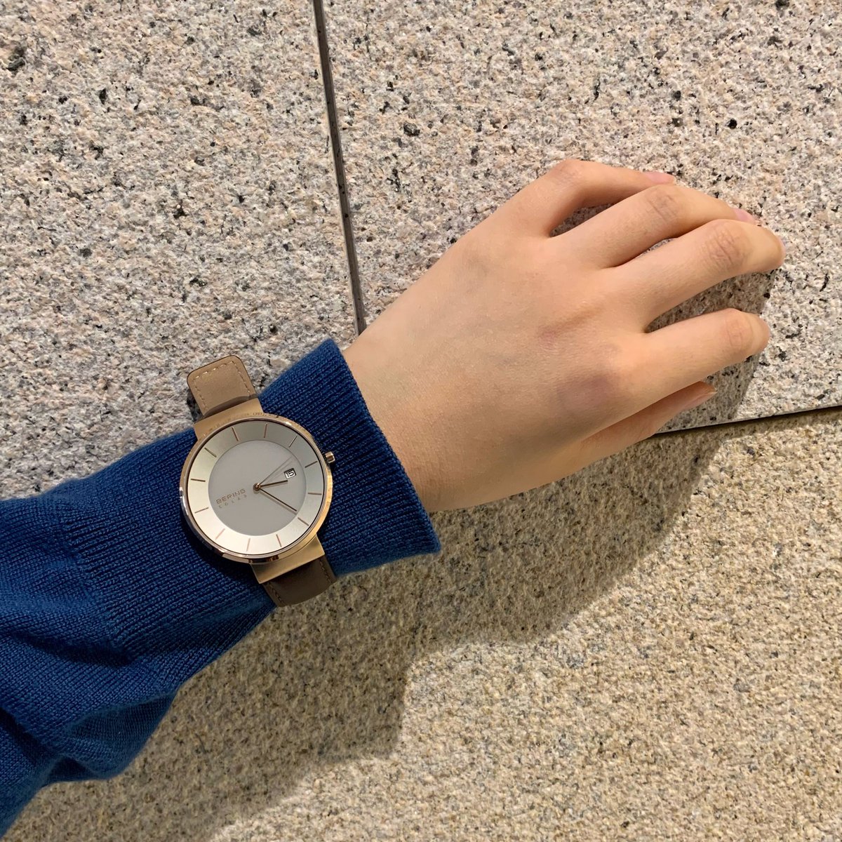 Nordic Feeling 天神vioro店 En Twitter New Release Beringの人気シリーズ Scandinavian Solar スカンジナビアンソーラー に新色登場 淡いトーンの文字盤とローズゴールドのケース ブラウンレザーの組み合わせがレトロで落ち着いた印象に Nordicfeeling