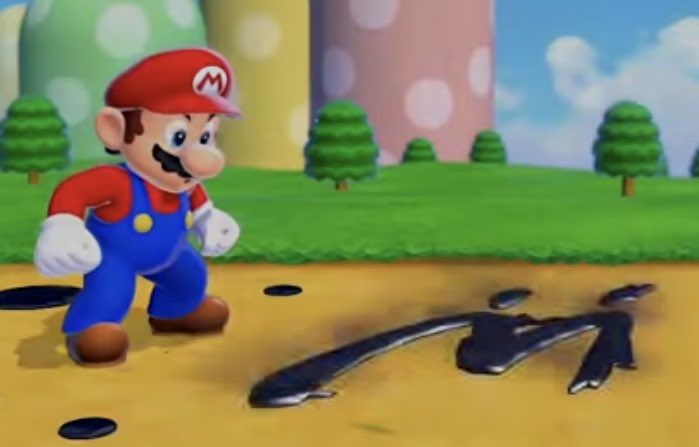 ロジー マリオファン 今の時代にまたニセマリオマークが見れるとは 筆が黒いからやはりクッパjr か