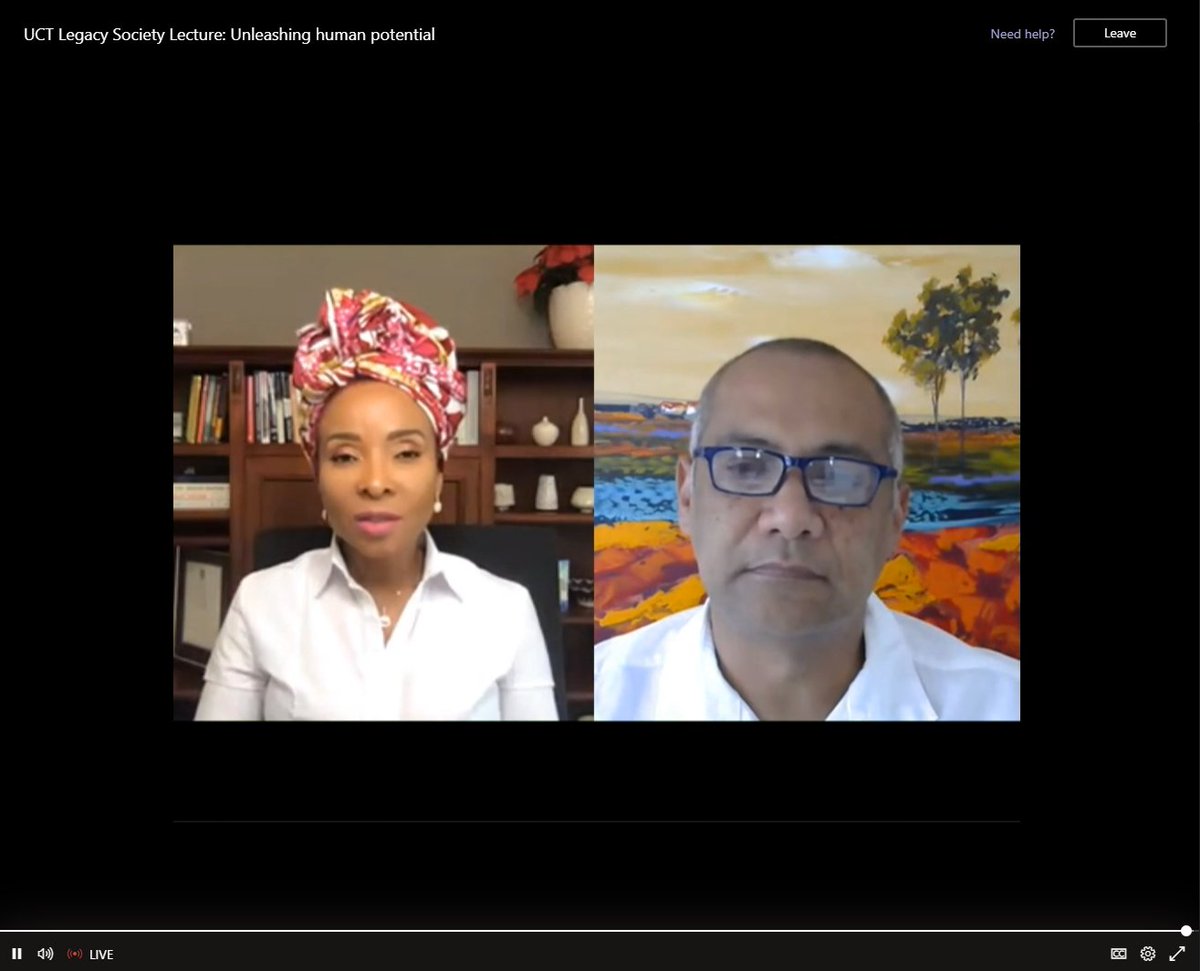 "How can we use digital technology to support students who need to learn in a second or third language. Or students with other accessibility needs?" ~ Prof. Mamokgethi Phakeng  (<a href="/FabAcademic/">Kgethi Phakeng, PhD(Wits); Hon DSc (UBristol)</a>) <a href="/UCT_news/">UCT</a> on their mission of creating a fair and just future in education.