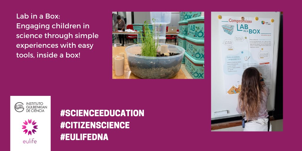 EULIFE_news's tweet photo. #ScienceEducation at the heart of #EULIFEDNA
From @IGCiencia 🇵🇹: Lab in a Box is a pioneering pedagogical project -implemented in Portugal, Cape Verde, Angola, São Tomé & Príncipe- engaging children in science through simple experiences with easy tools #STEM #education (2/3) https://t.co/bqgDpVzpgI