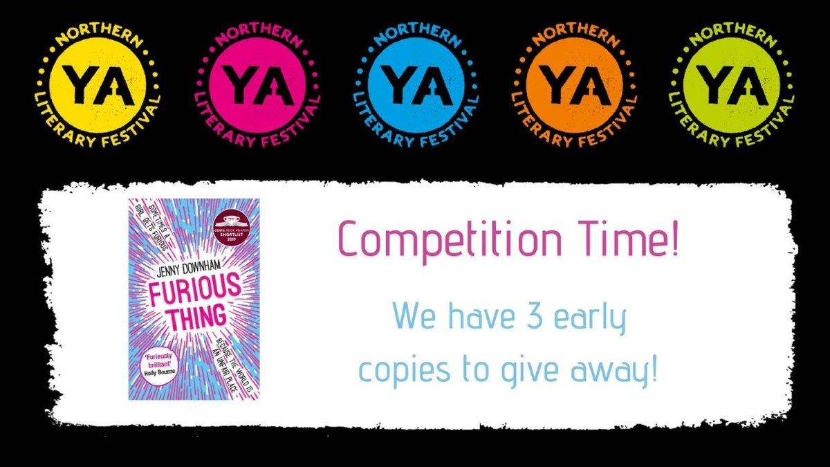 #Giveaway 🎉
Win a copy of the Furious Thing by #JennyDownham!
All you have to do is: 
⭐like 
⭐retweet 
⭐enter before 6 pm on January 17th  
Winners will be randomly selected and be announced on the 18th. UK only. @DFB_storyhouse #bookgiveaway #NYALitFest #KIDSLitFest