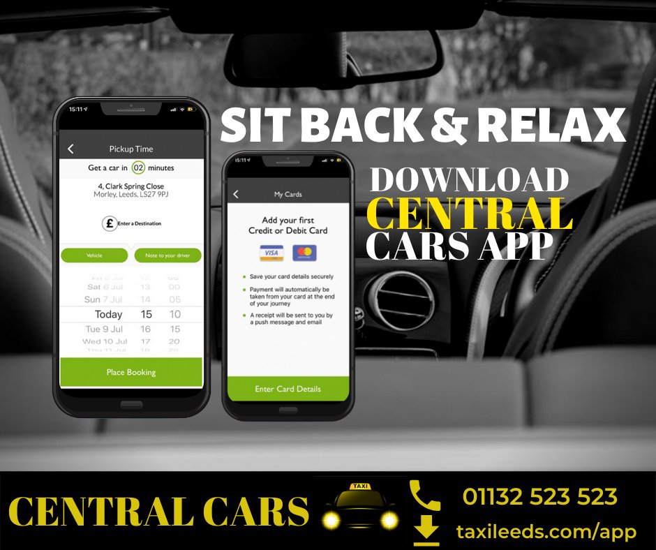 centralmorley's tweet photo. We can take you from A to B! So why not book a taxi with us in 2 taps.
Download here:https://t.co/SG9q6r3iQi https://t.co/dKDU96ZLrG