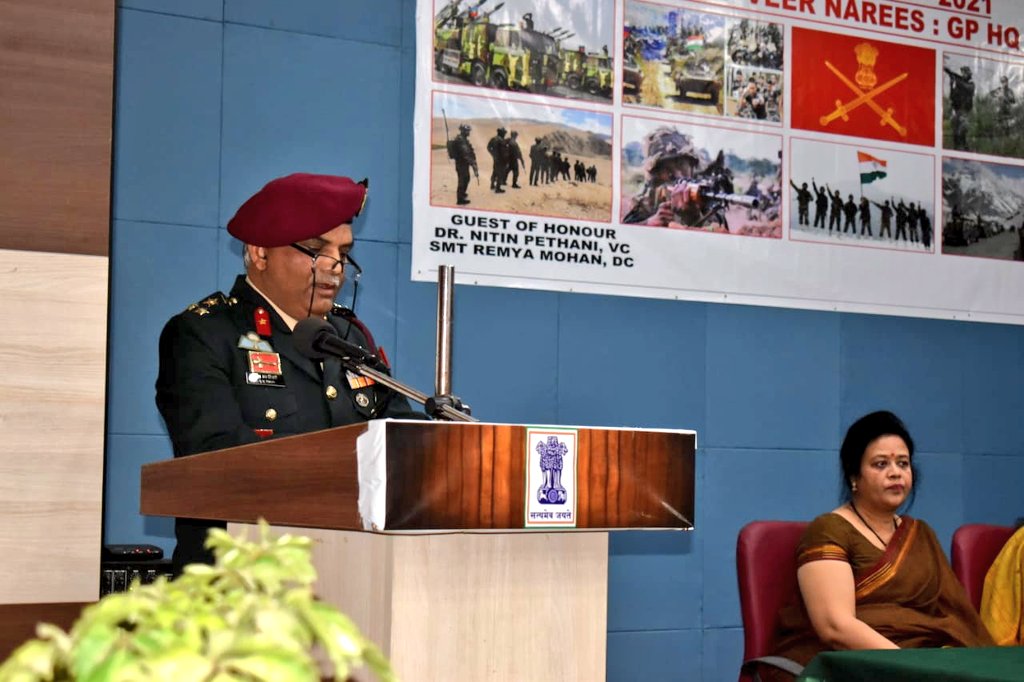 DefencePRO_Guj's tweet photo. #NationalCadetCorps #Gujarat celebration of #73rdArmyDay certificates for #ExYogdan were distributed by Brig SN Tiwari, Gp Cdr #Rajkot. Veer Naaris were felicitated. @SpokespersonMoD @HQ_DG_NCC @PIBAhmedabad @InfoGujarat @RajkotInfo https://t.co/q3x1zqU3rD