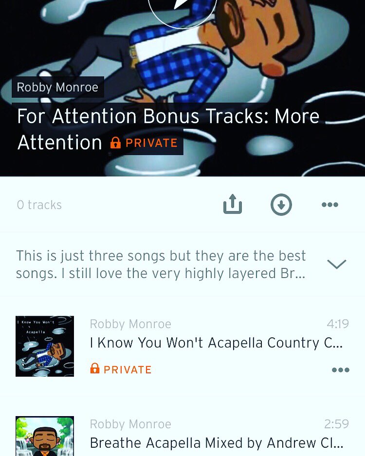 Robbybeenhere's tweet photo. For Attention EP ride is coming to a close...but before we goโบ๏ธ here some #Bonus #Songs
https://t.co/7cziT4oyC8
#ForAttention #MoreAttention #Acapella #Vocals #Singing #2021 #moremusic #music #allyear #soundcloud #youtube #linkinbio https://t.co/gSMLvqp6tb