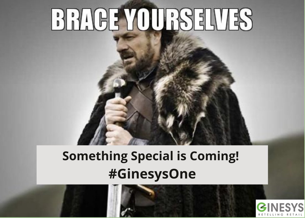 Well the winter is already here, but the Launch is Coming!

#GinesysOne
#Welcome2021 #new #launch #startups #businessowners #retailtech #retailers #startupindia #DigitalTransformation #tech #Tech4All