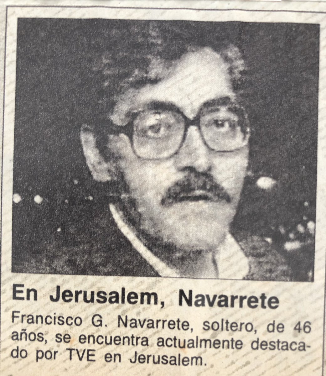 MDFzonacaliente's tweet photo. Había para @telediario_tve toda una red de enviados especiales #paconavarrete El Cairo #mjoseramudo Jerusalen @cmachinteres Amman que con la red de corresponsales habituales y nosotros en Bagdad dimos cumplido servicio público en 1991.Ah! Y @anablanco_tve siempre ahí Cierro hilo https://t.co/tUlWOkIAJT