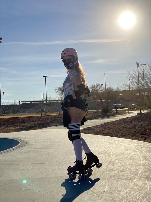 Here is proof that I actually went. I am every skaters dream, no bra so you can see my nipples and if