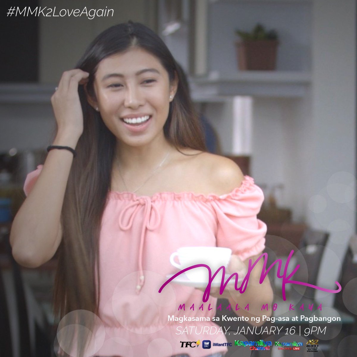 ✨Starmates! Abangan si Kiara Takahashi ngayong Sabado, 9PM sa #MMK2LoveAgain! 

Mapapanood ang MMK sa Kapamilya Channel, Kapamilya Online Live, iWant TFC, TFC at A2Z Channel 11!