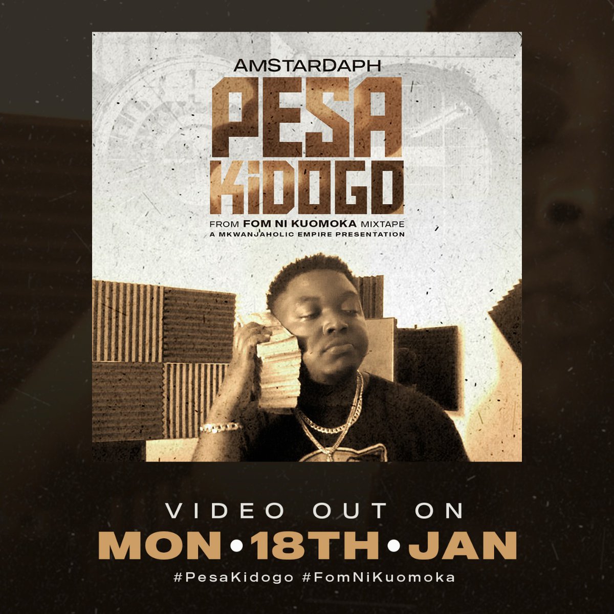 TerazoNewMedia's tweet photo. “Mostly it is Gengetone artistes who do this type of songs so I decided to give a fresh spin with a trap version” - AmstarDaph

Follow @AmStarDaph on all social media platforms

#WeKnowPR  #AmStarDaph
#NewSong #NewSongAlert
#NewVideo #NewVideoAlert https://t.co/vxoN8Vht7b