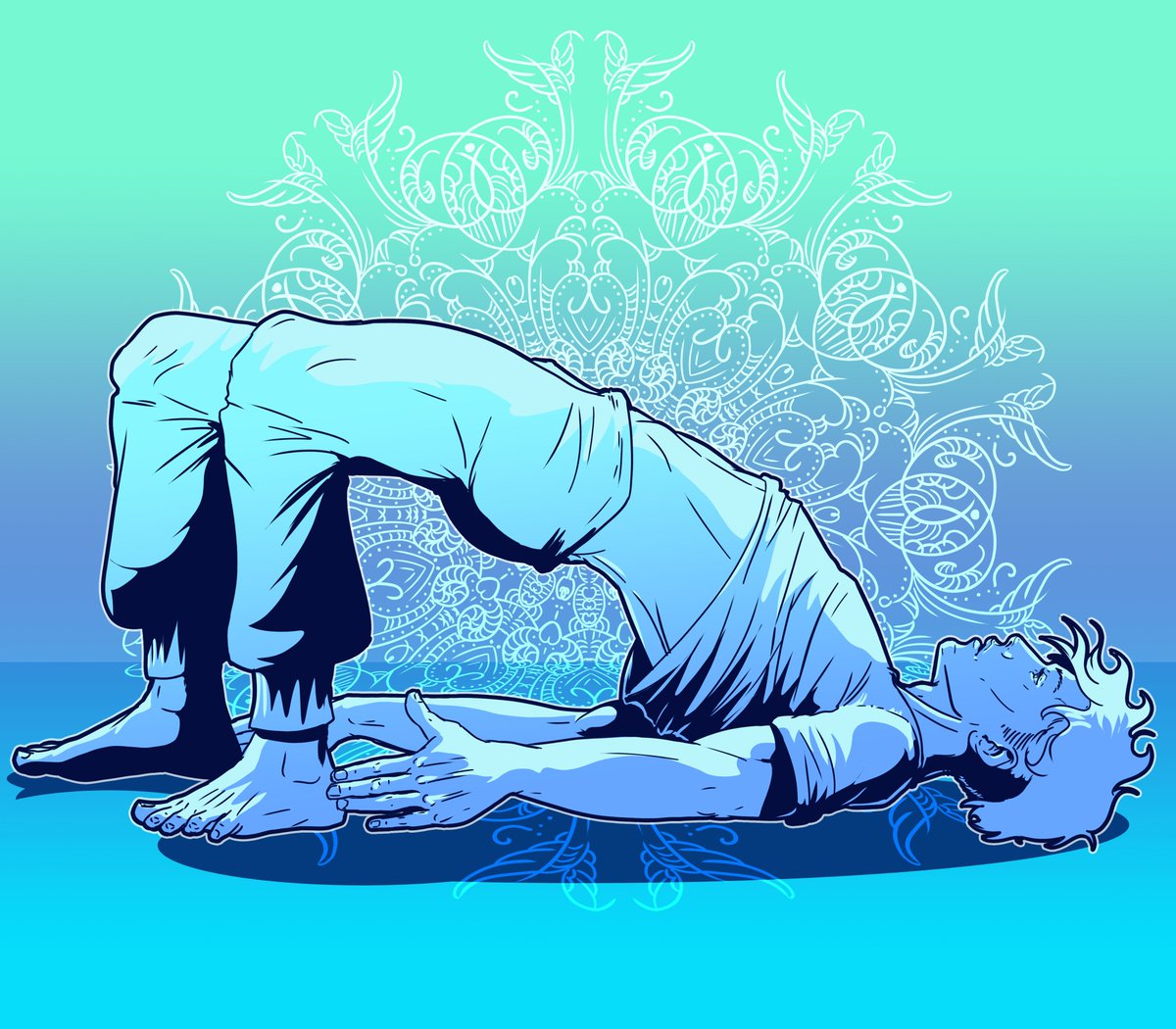 eatsbluecrayon's tweet photo. Yoga läuft derzeit ganz gut bei mir. Deshalb darf #SilverFang #Ragabash Noah auch mal wieder ran.
So oft, wie ich ihn hier zur Sportmotivation zeichne, fällt es schwer, seine "no sports"-Aura aufrecht zu erhalten! https://t.co/KaL0prXvMh