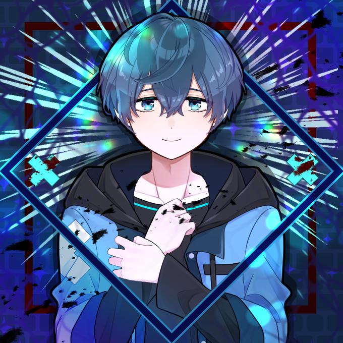 青髪のtwitterイラスト検索結果 古い順