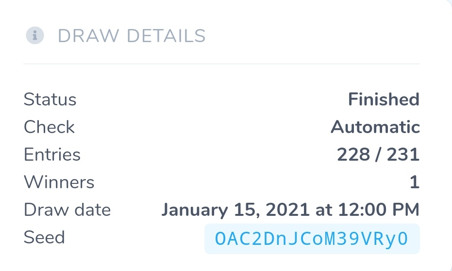 ZeusCollector's tweet photo. Congratulations @zxuxry You have won this Giveaway. Plz share your wax address in comment. Congratulations once again 🥳🥳🥳 https://t.co/43cxr22NjD