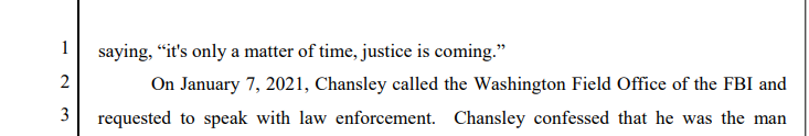 One piece of evidence they point to: Jacob Chansley, the shirtless man photographed wearing horns standing behind Mike Pence's desk left a note for the vice president warning: "it's only a matter of time, justice is coming."